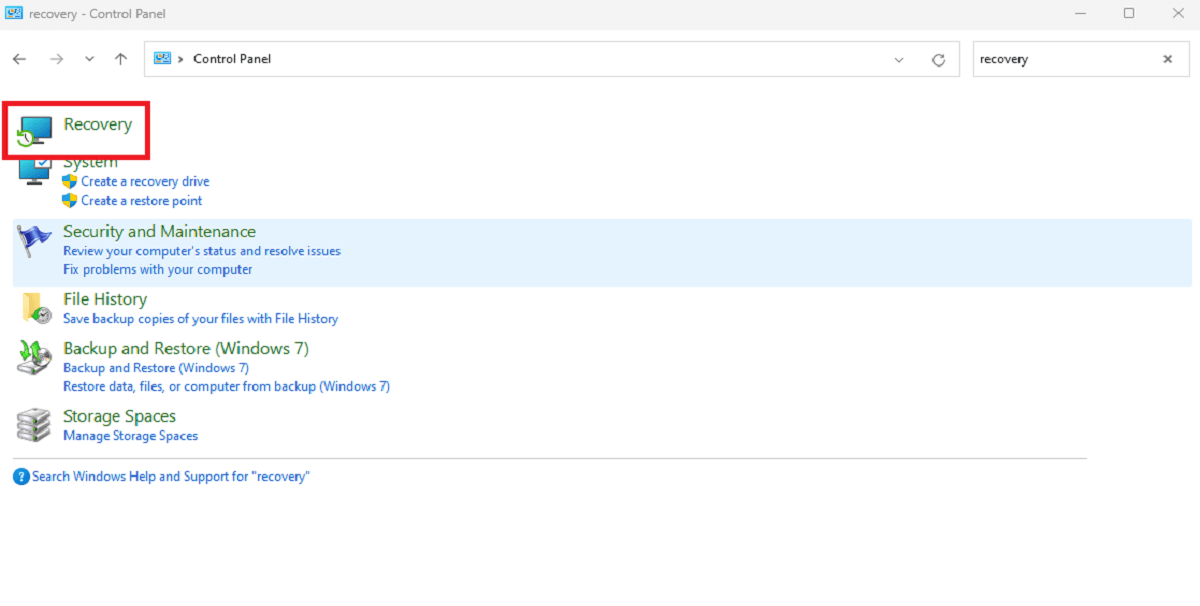 recovery-option-in-windows-control-panel