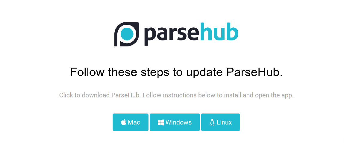 استخراج البيانات من الإنترنت باستخدام أداة ParseHub