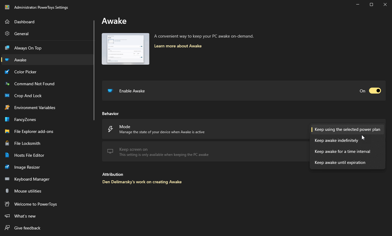 Awake