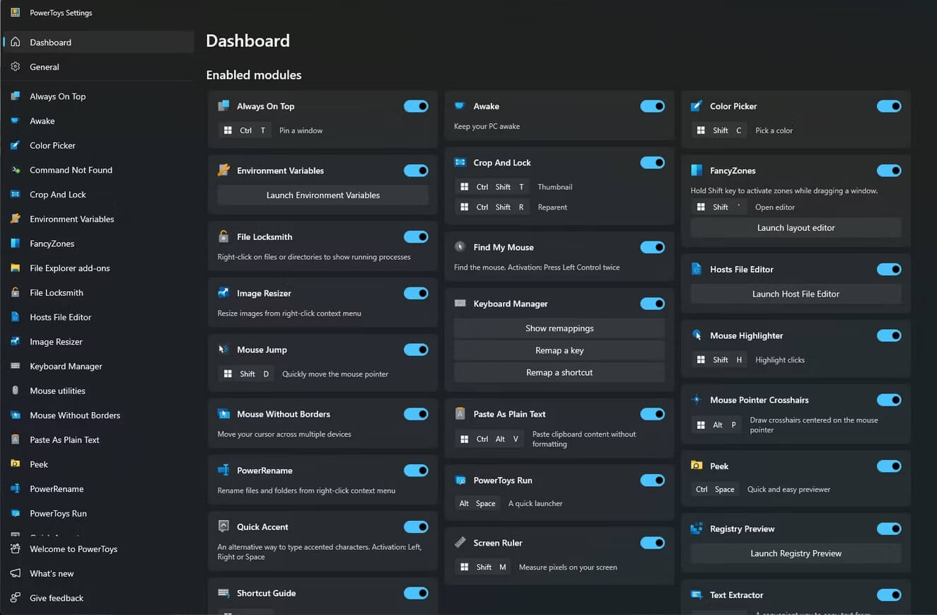 Dashboard