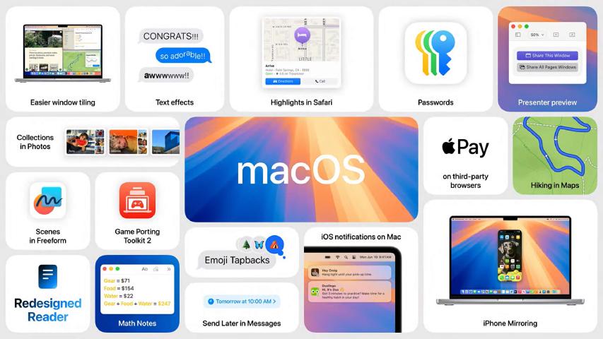 ما الجديد في تحديث macOS 15 Sequoia؟