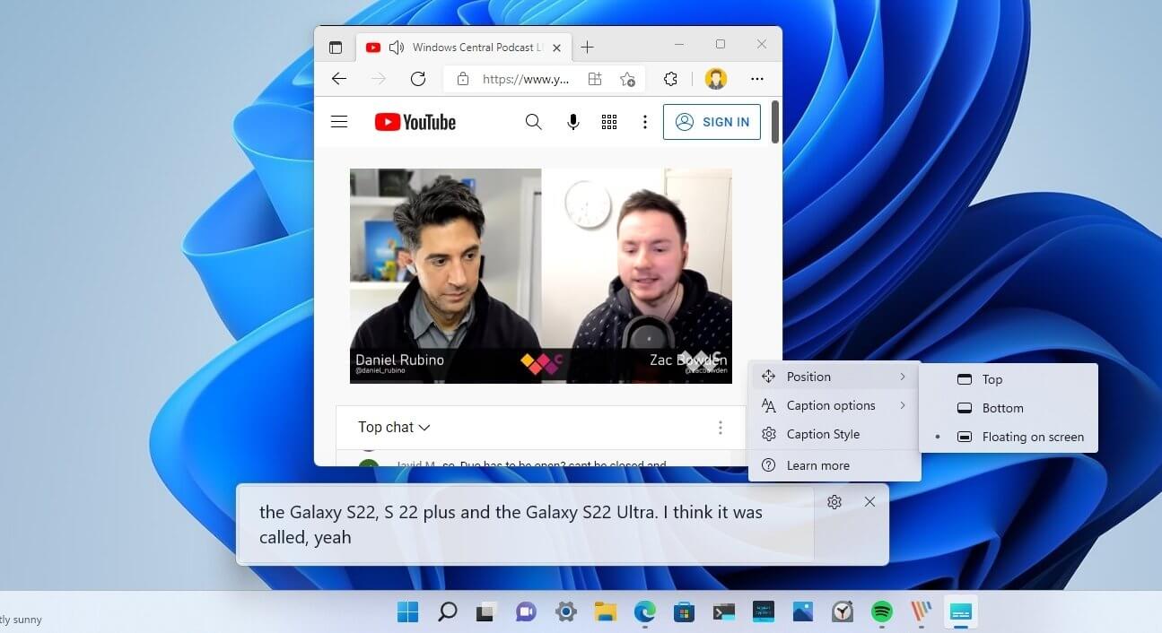 live-captions