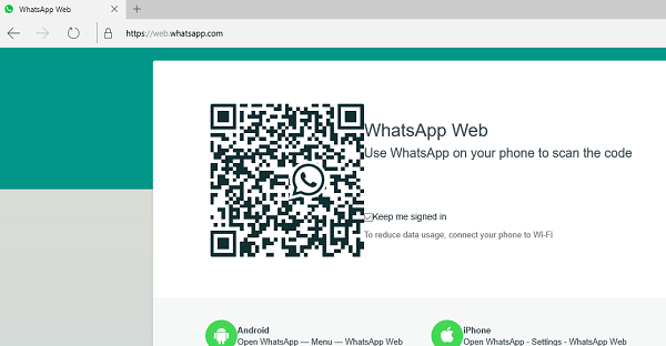 طريقة تشغيل WhatsApp على متصفح Edge