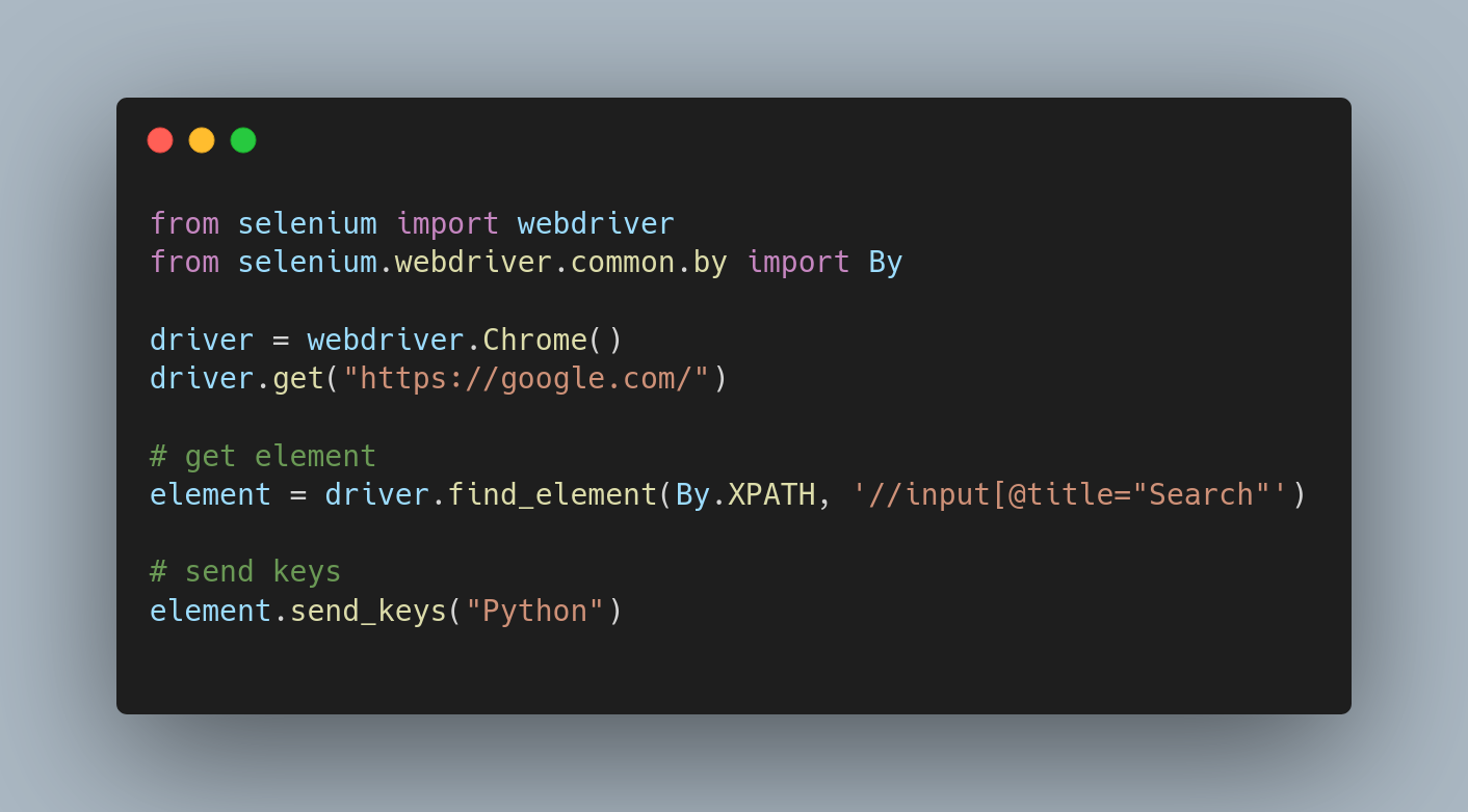 Debugging and fixing Selenium's send_keys() wrong text input